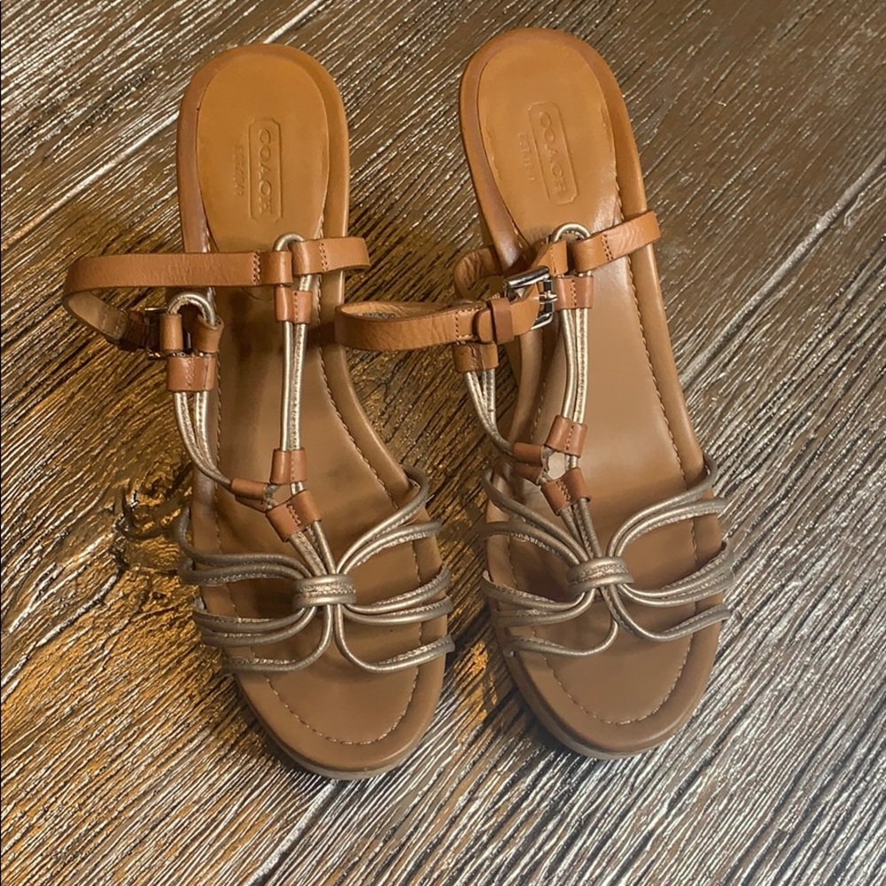 Coach wedges